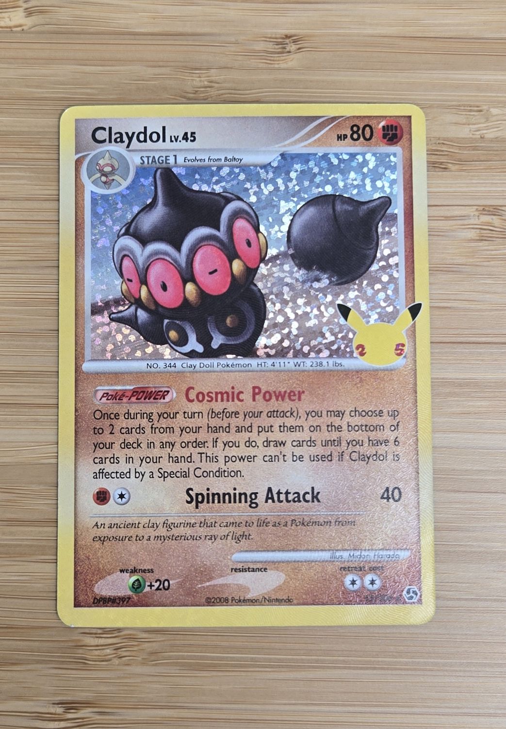 Claydol LV.45 - 15/106 - Celebrations - NM