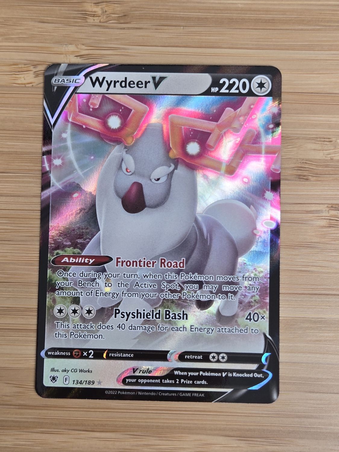 Wyrdeer V - 134/189 - Aastral Radiance - NM