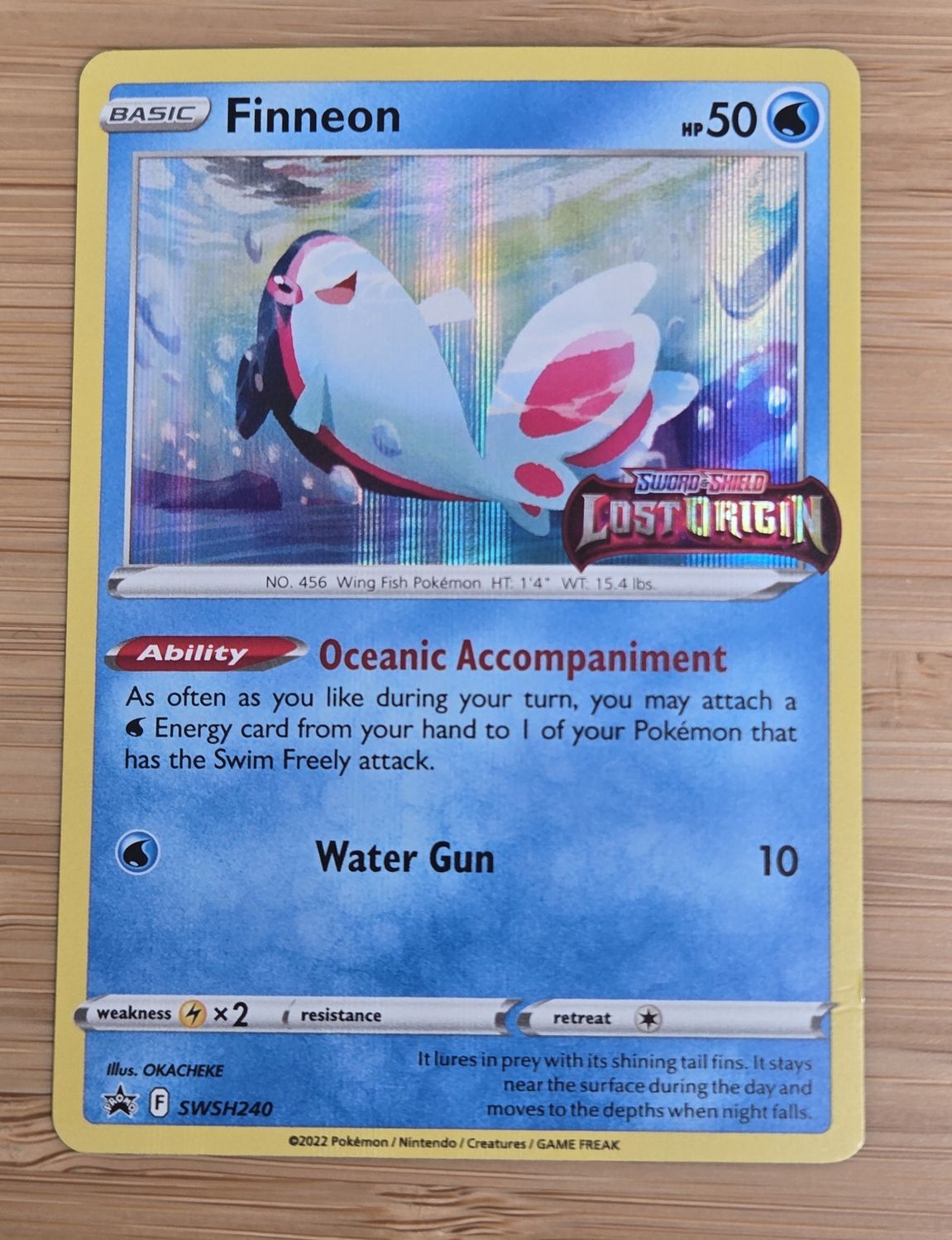 Finneon Stamp - SWSH240 - PROMO - NM