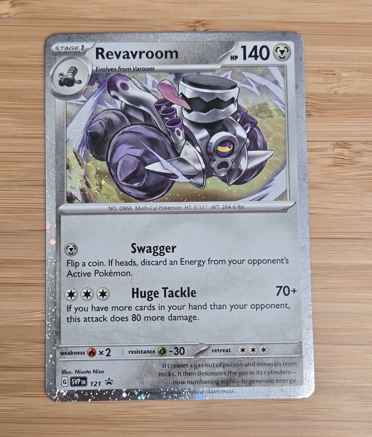 Revavroom cosmic holo - 121 - SVP (PROMO) - NM