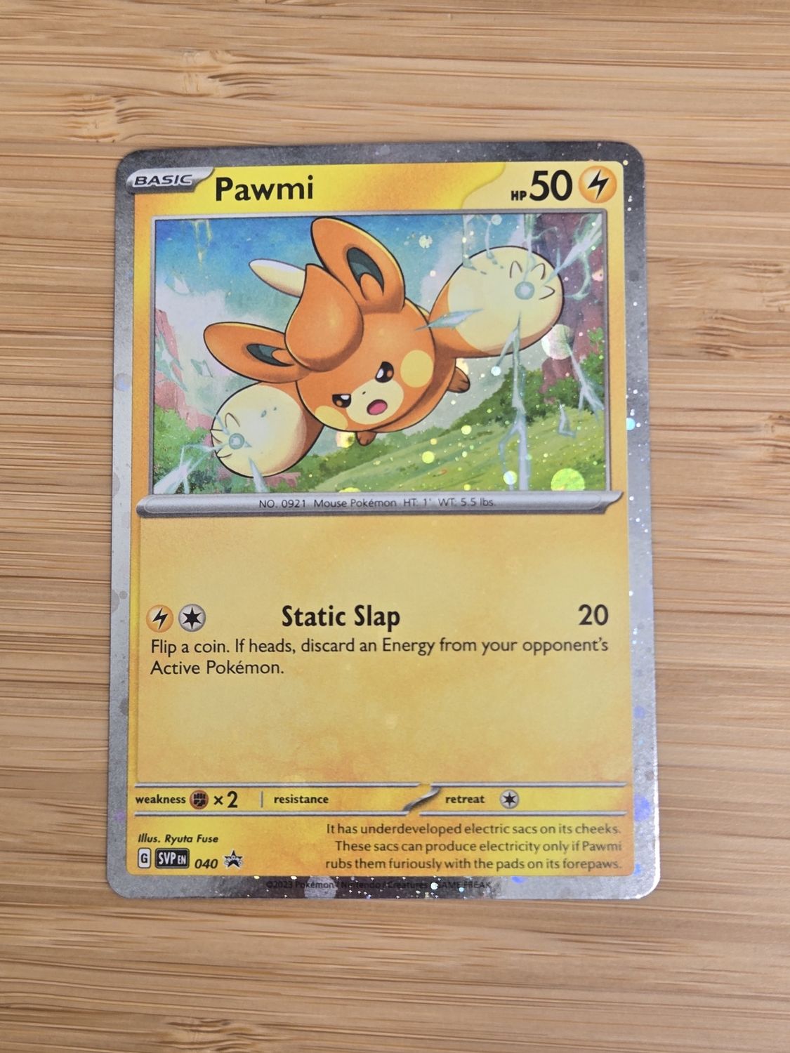 Pawmi cosmic holo - 040 - SVP (PROMO) - NM