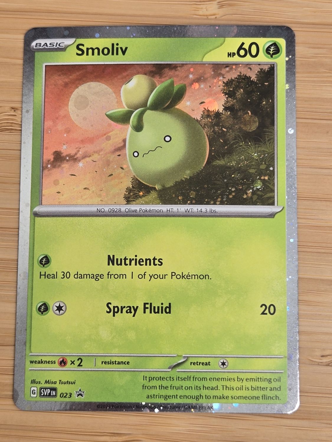 Smoliv cosmic holo - 023 - SVP (PROMO) - NM