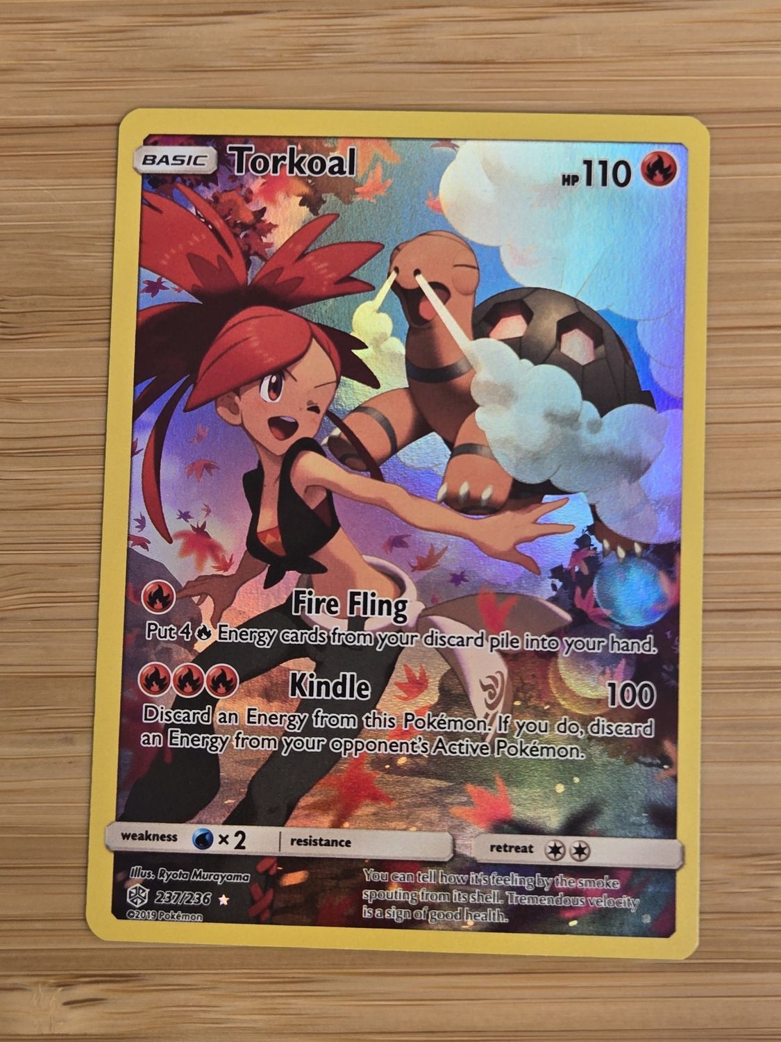 Torkoal - 237/236 - Cosmic Eclipse - NM
