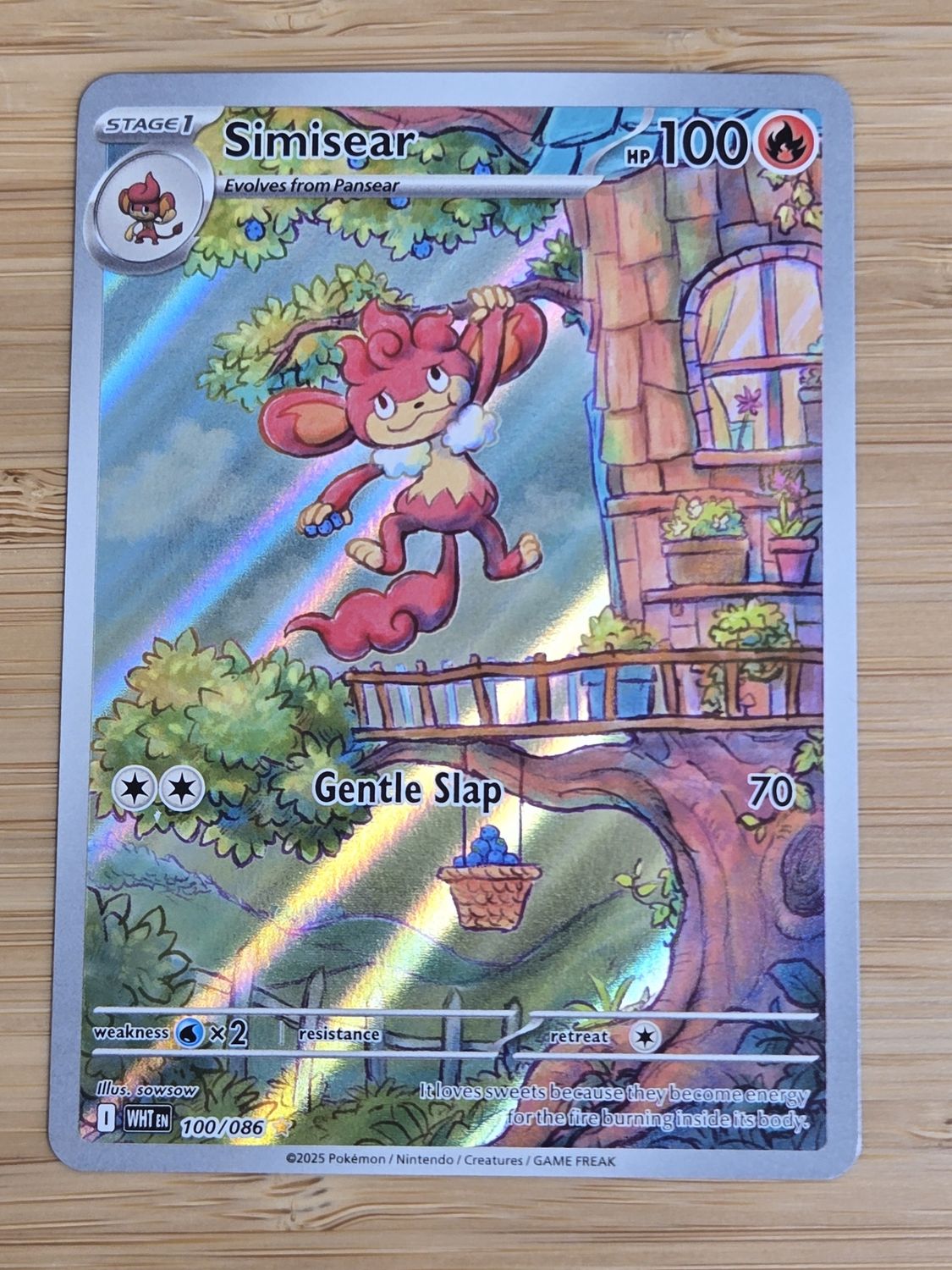 Simisear - 100/086 - White Flare - NM