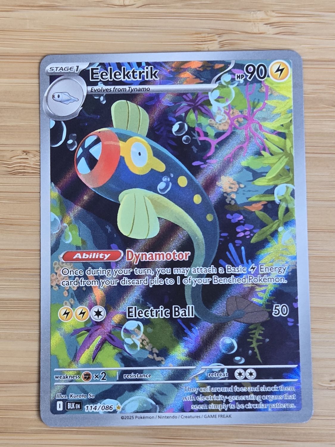 Eelektrik - 114/086 - Black Bolt - NM