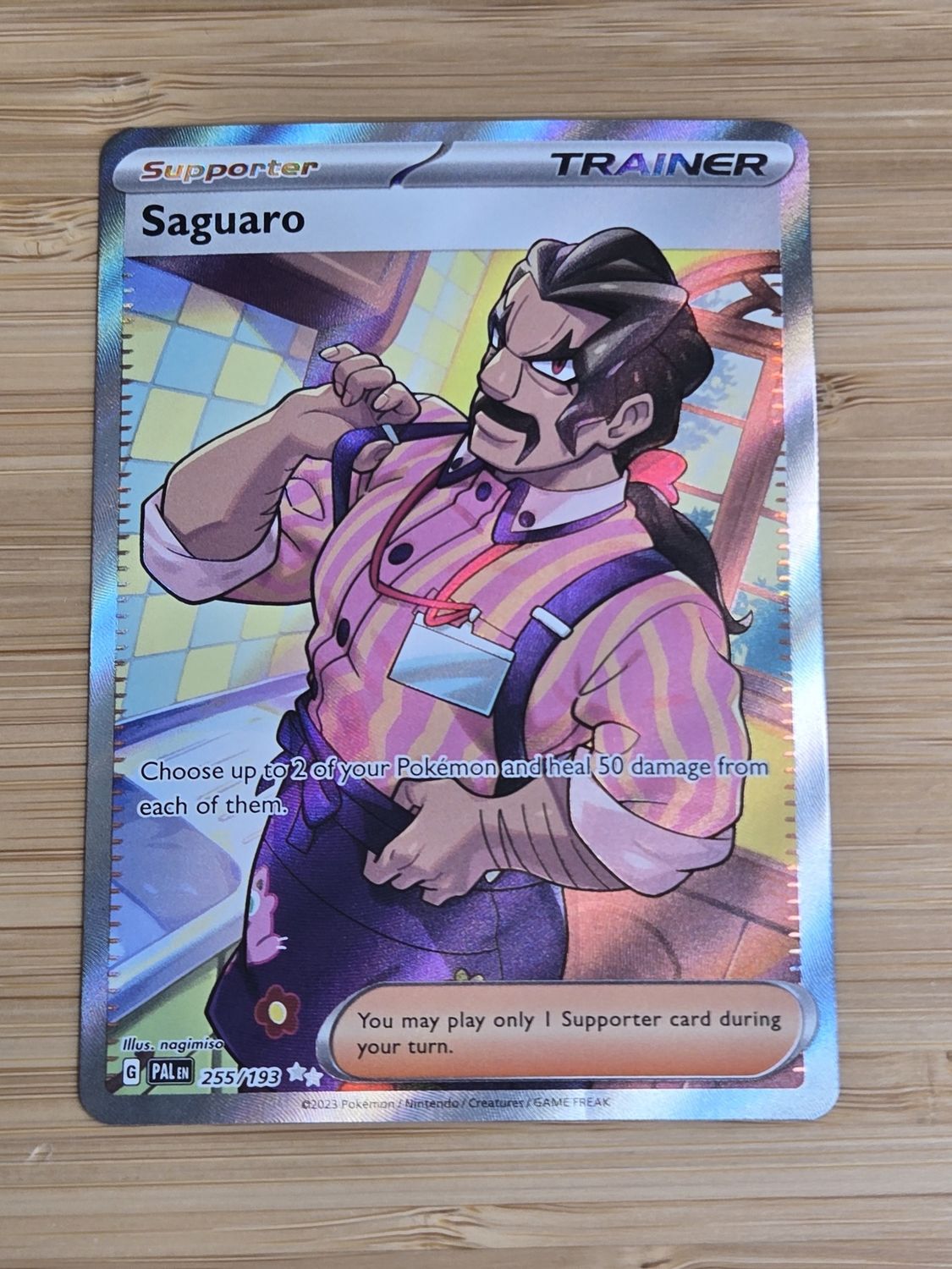 Saguaro - 255/193 - Paldean Fates - NM