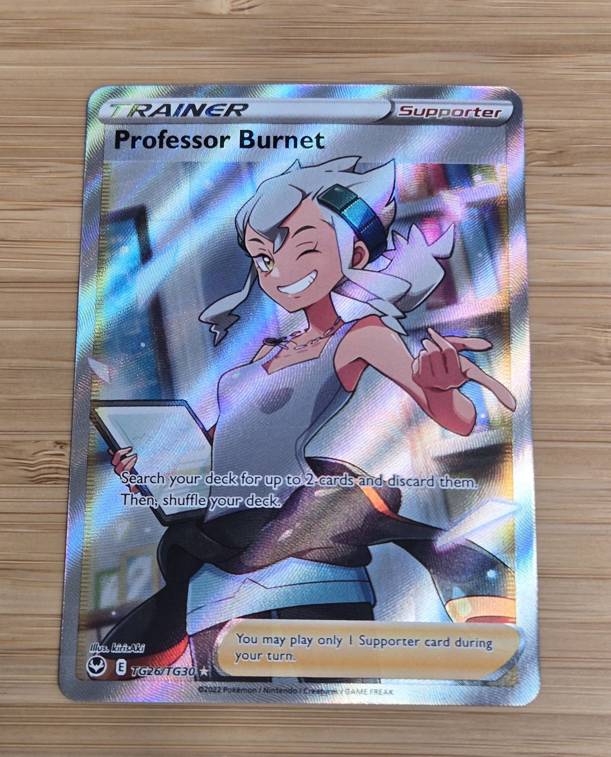 Professor Burnet - TG26/TG30 - Silver Tempest - NM