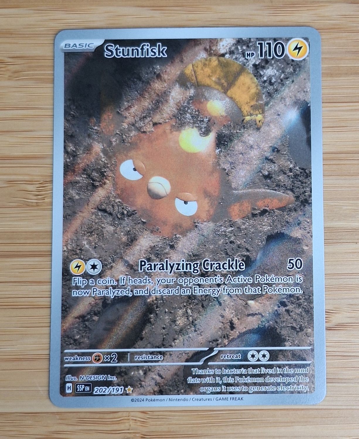 Stunfisk - 202/236 - Cosmic Eclipse - NM