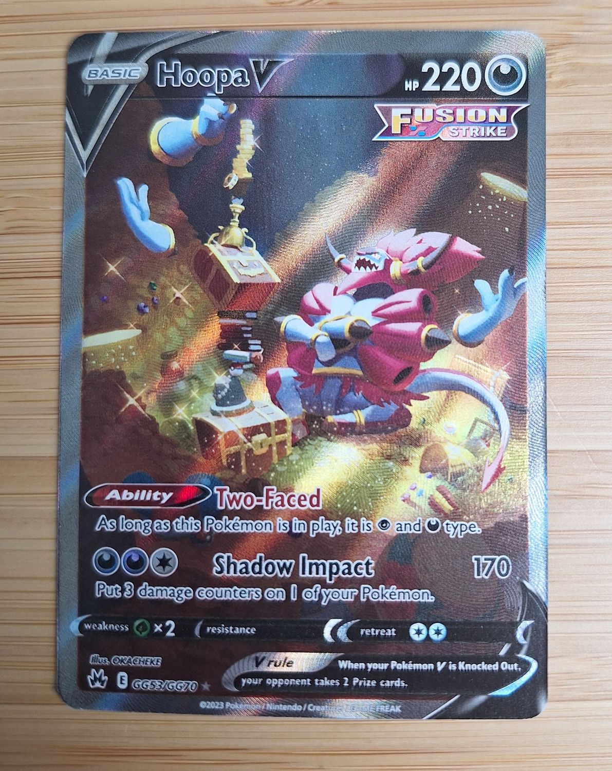 Hoopa V - GG53/GG70 - Crown Zenith - NM