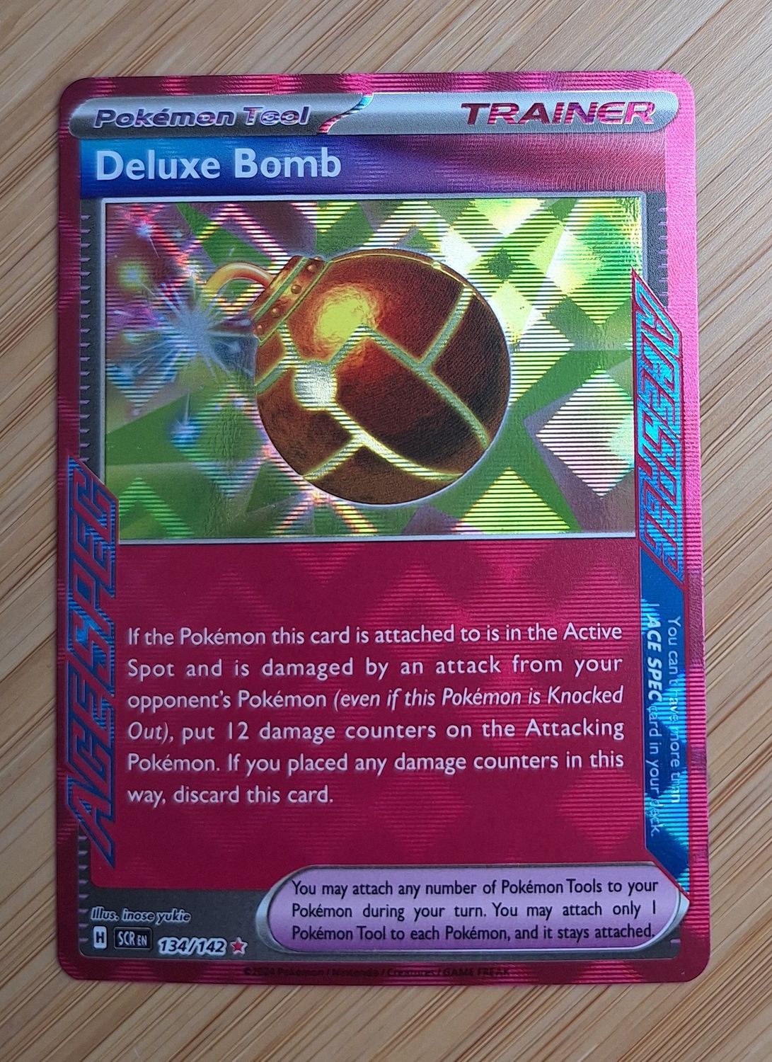 Deluxe Bomb - 134/142 - Stellar Crown - NM