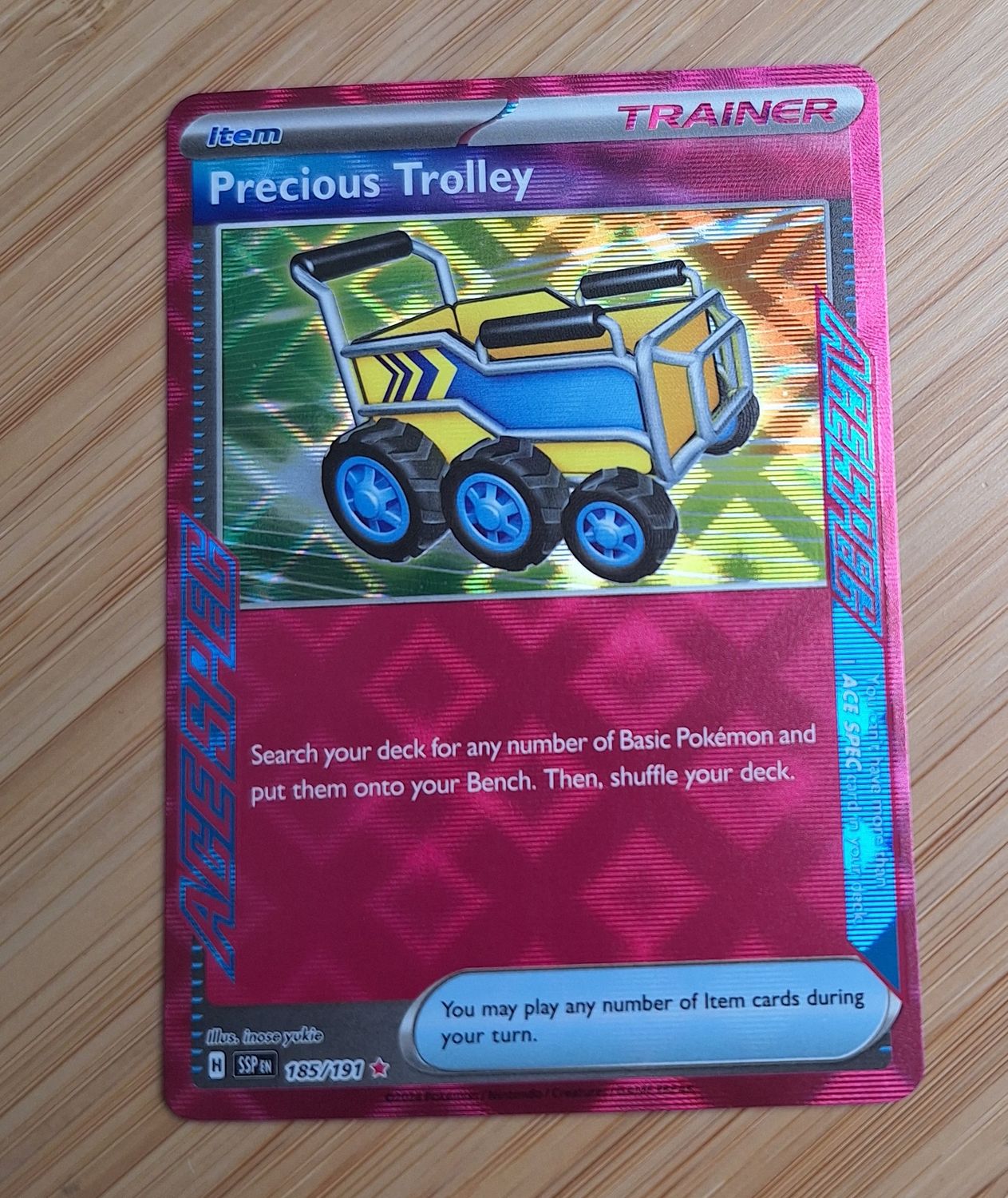 Precious Trolley - 185/191 - Surging Sparks - NM