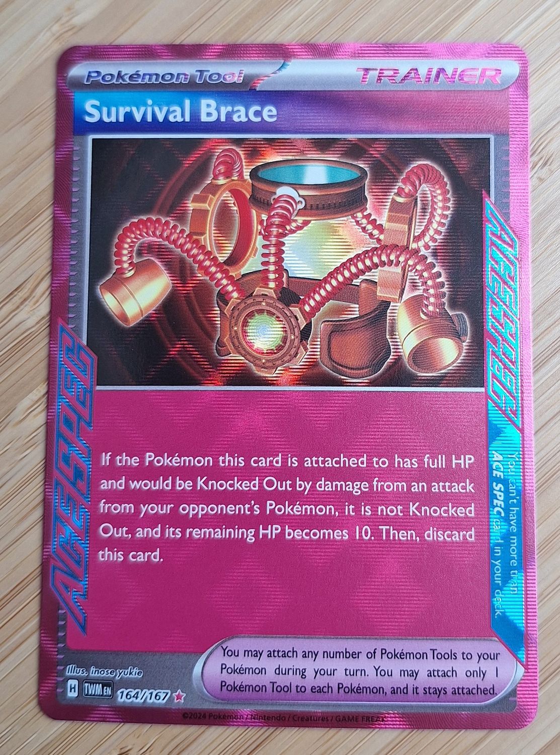 Survival Brace - 164/167 - Twilight Masquerade - NM