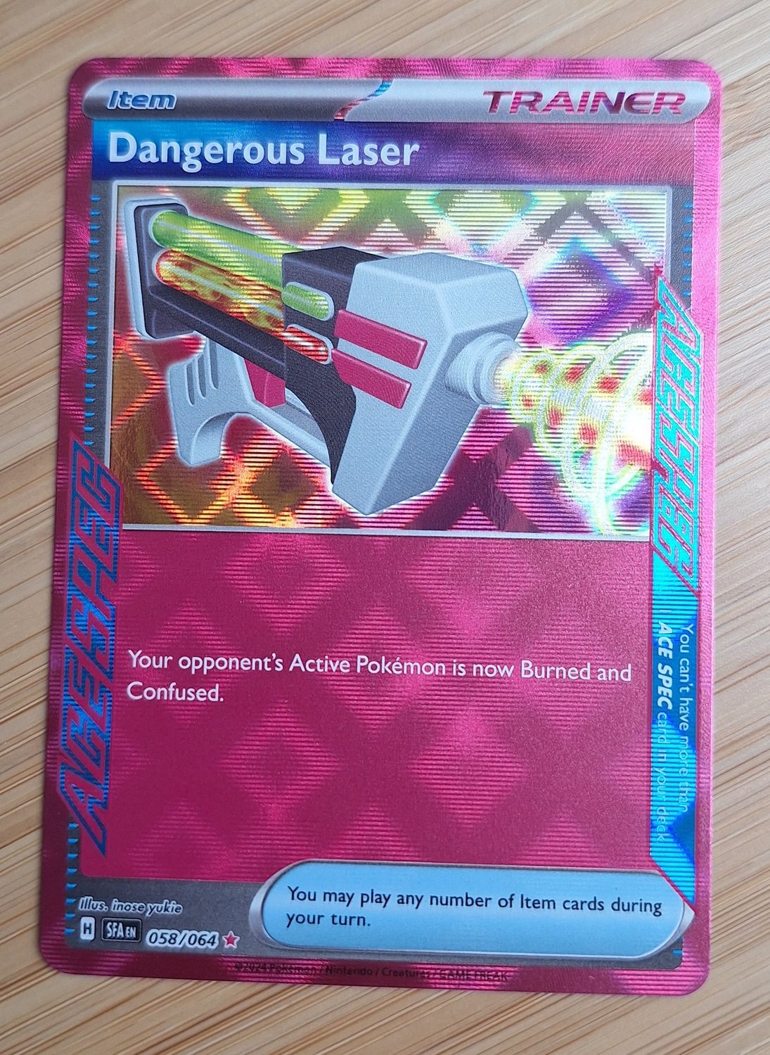 Dangerous Laser - 058/064 - Shrouded Fable - NM