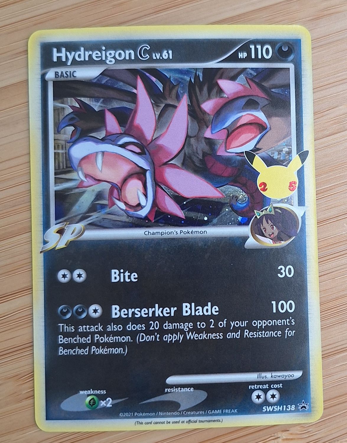 Hydreigon C LV.61 - SWSH138 - PROMO - NM