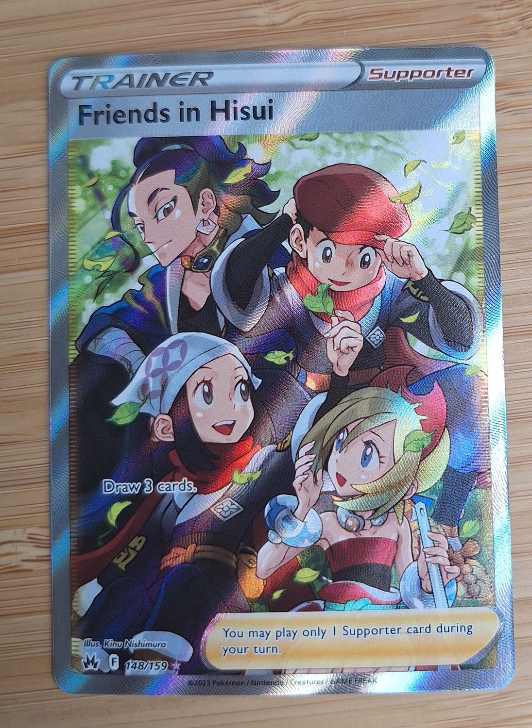 Friends in Hisui - 148/159 - Crown Zenith - NM