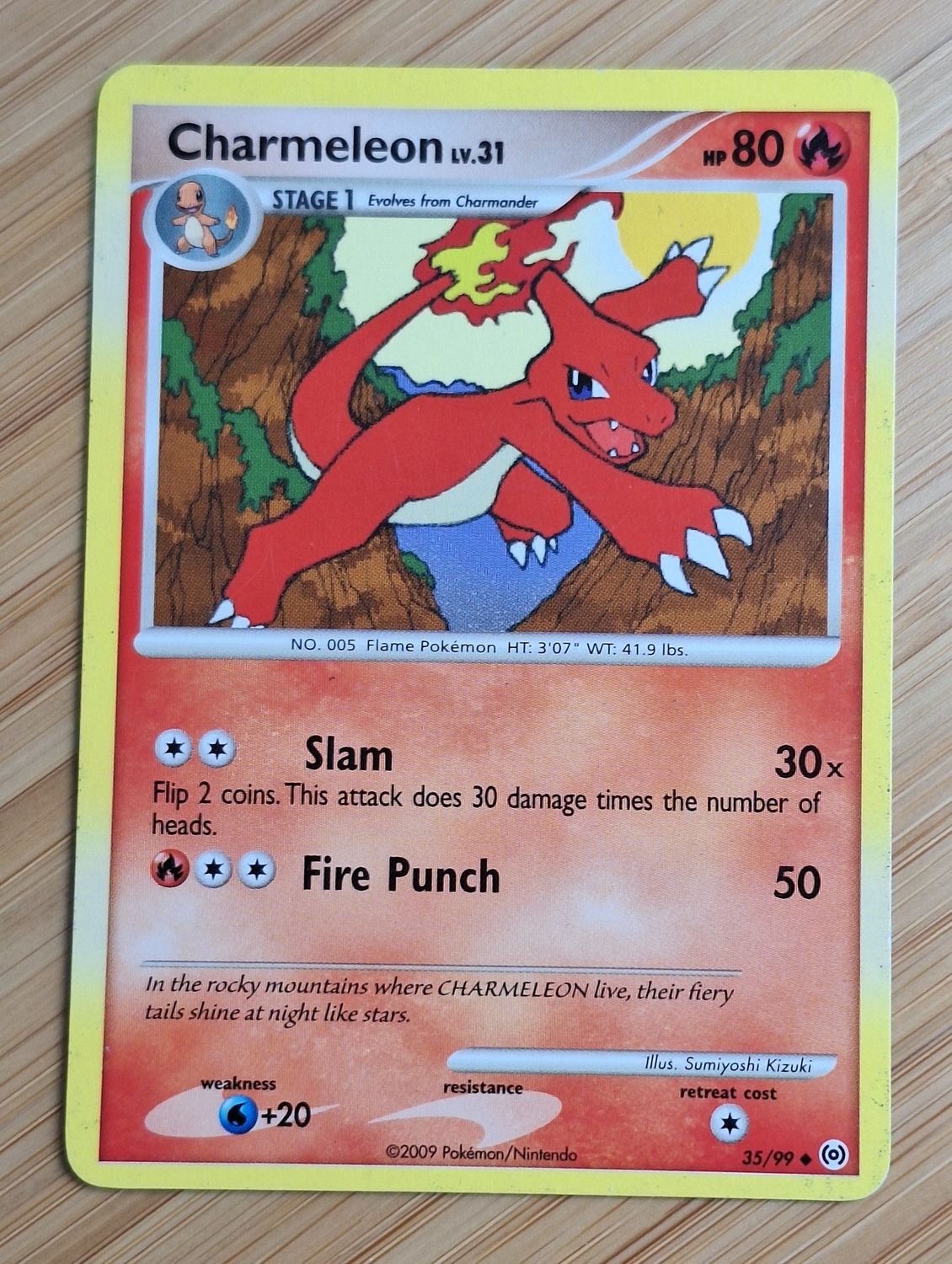 Charmeleon - 35/99 - Arceus - LP
