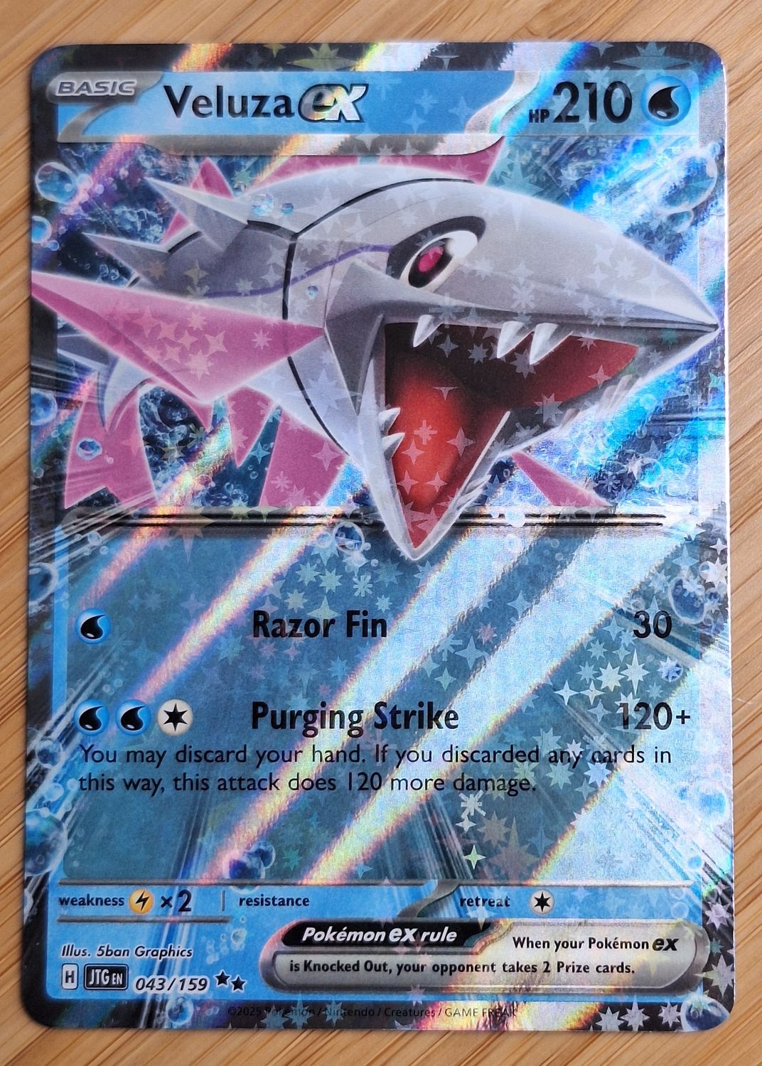 Veluza EX - 043/159 - Journey Together - NM