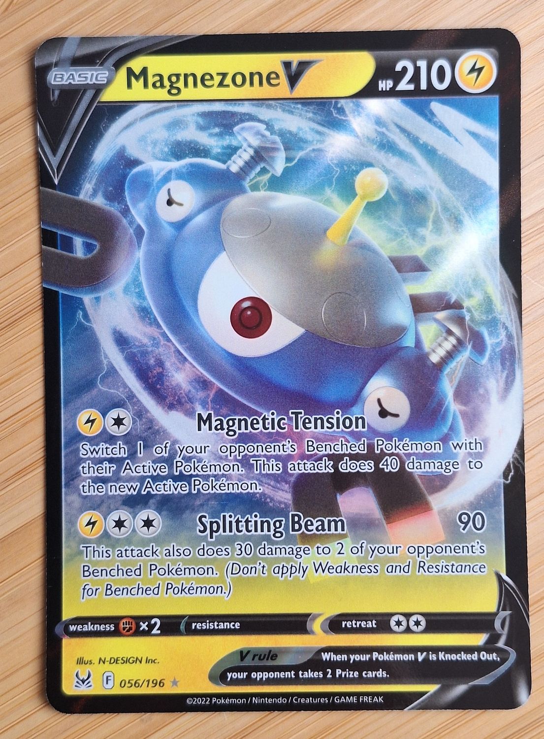 Magnezone V - 056/196 - Lost Origin - NM
