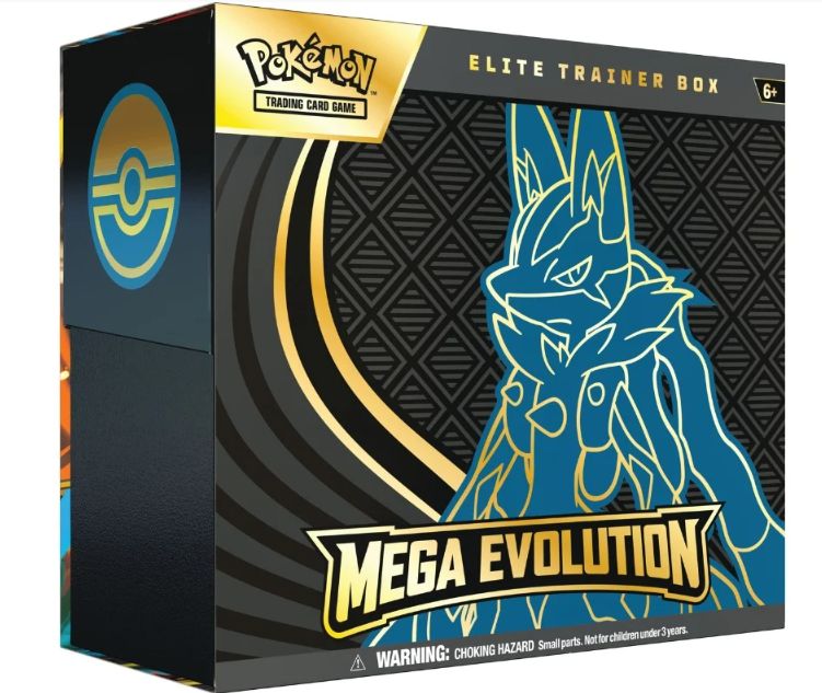 Pokémon - Mega Evolution - Elite Trainer Box  ETB, Model: Lucario