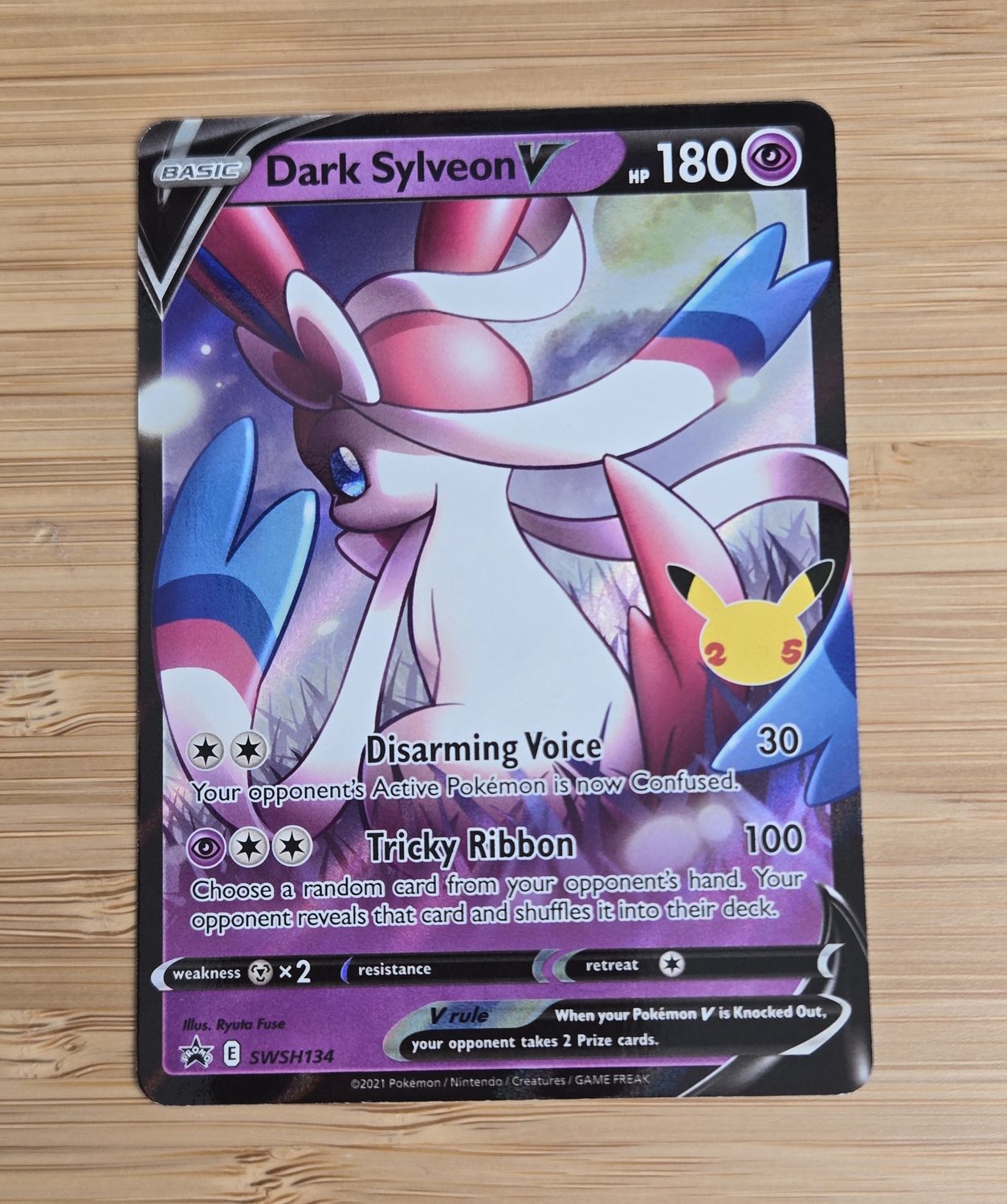 Dark Sylveon V - SWSH134 - PROMO - NM