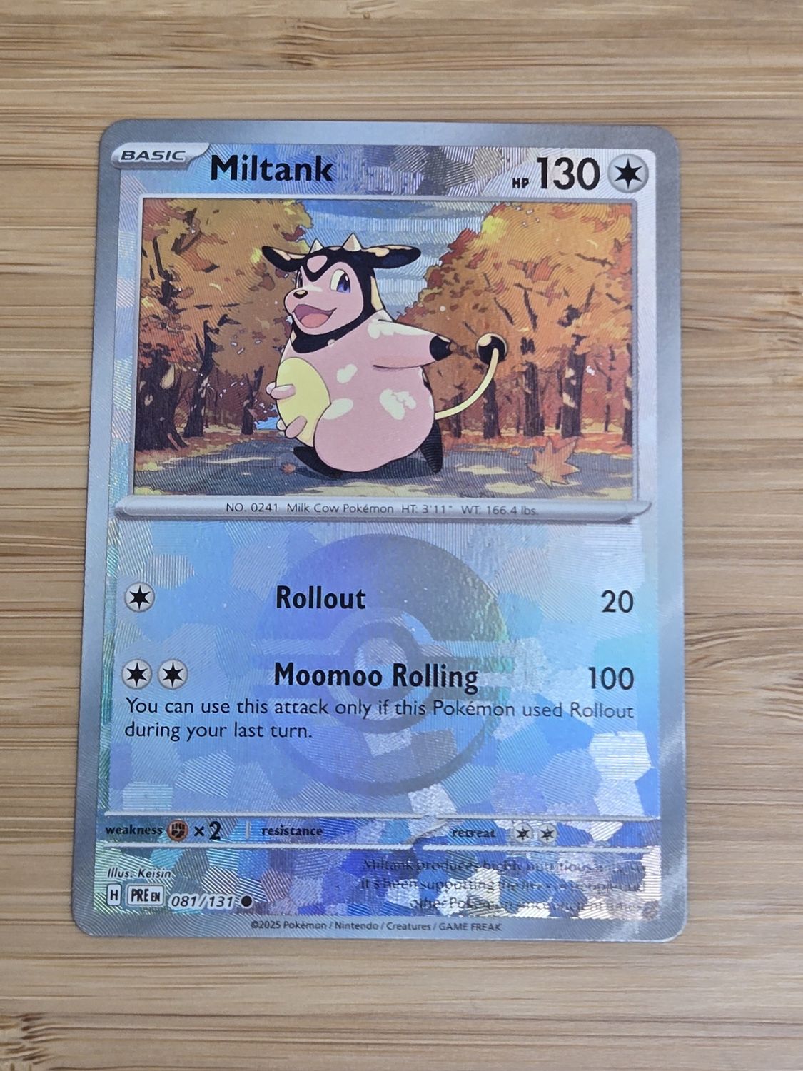 Miltank - 081/131 - Prismatic Evolutions - NM - (BALL)