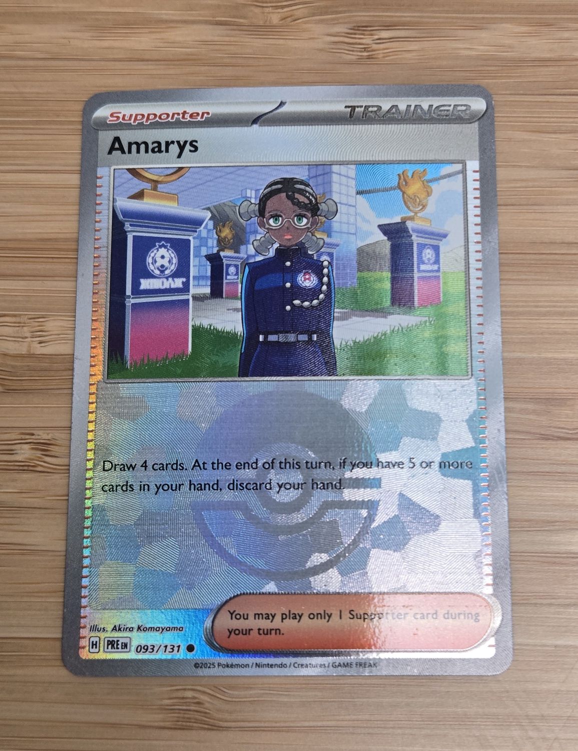 Amarys - 093/131 - Prismatic Evolutions - NM - (BALL)
