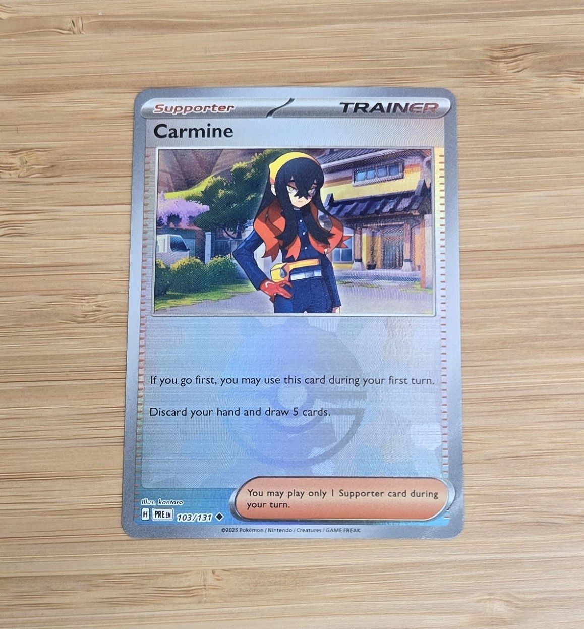 Carmine - 103/131 - Prismatic Evolutions - NM - (BALL)