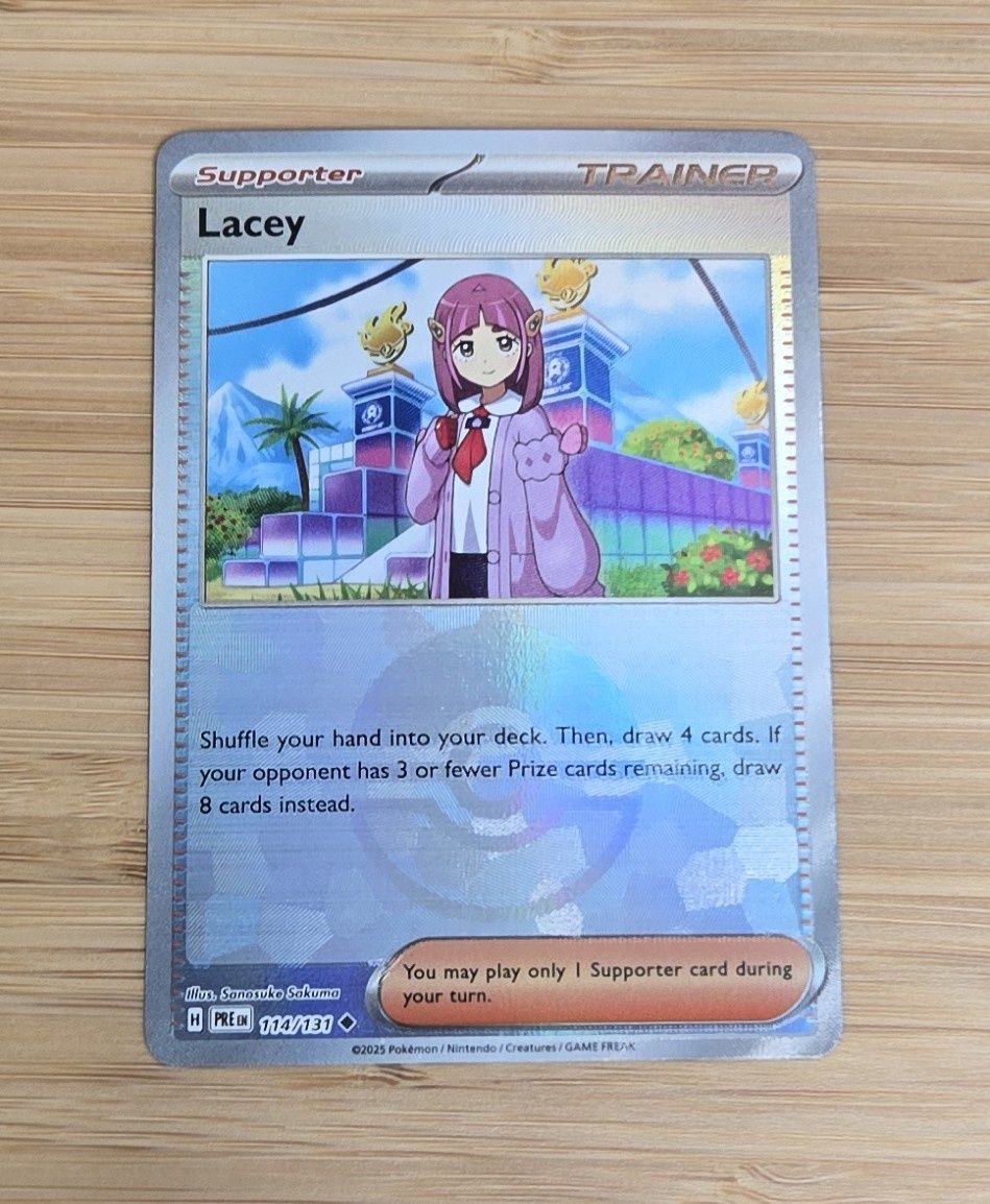Lacey - 114/131 - Prismatic Evolutions - NM - (BALL)