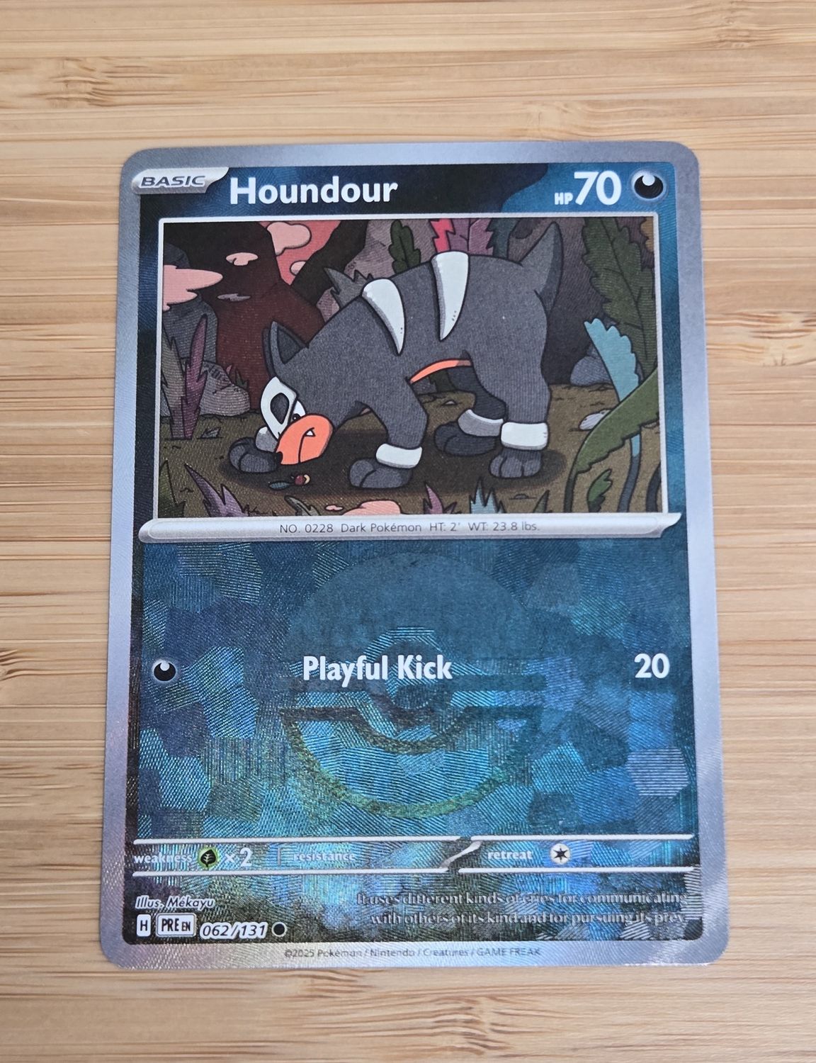 Houndour - 062/131 - Prismatic Evolutions - NM - (BALL)