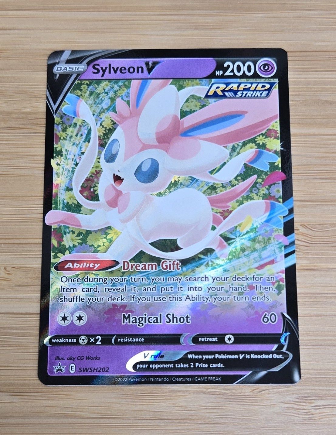 Sylveon V - SWSH202 - PROMO - NM