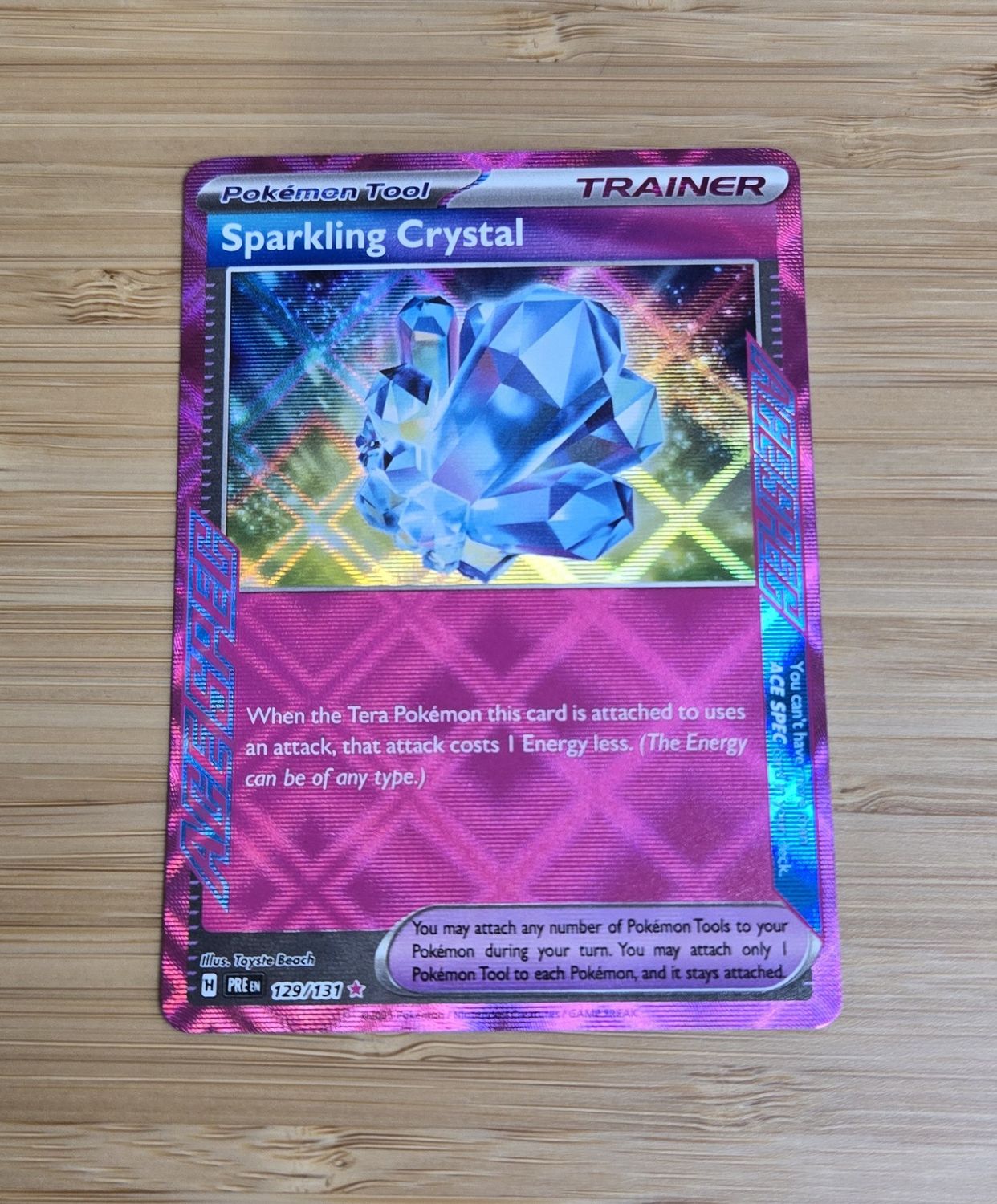 Sparkling Crystal - 129/131 - Prismatic Evolutions - NM