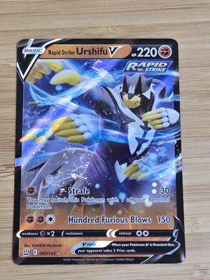 Rapid Strike Urshifu V - Battle Styles - 087/163 - NM