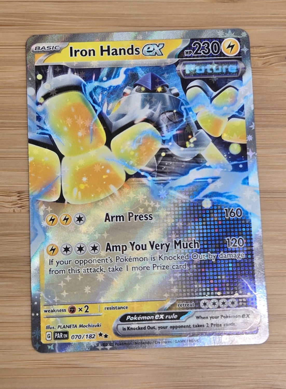Iron Hands EX - Paradox Rift - 070/182 - NM