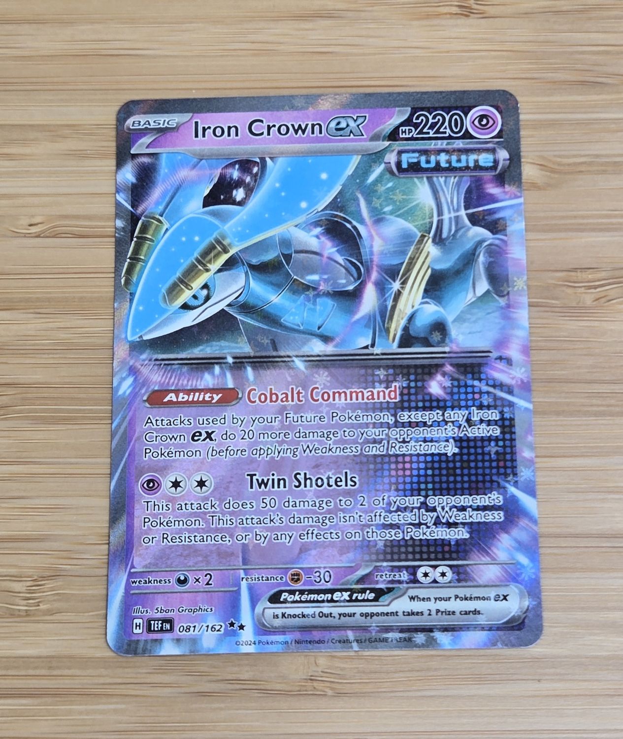 Iron Crown EX - 081/162 - Temporal Forces - NM