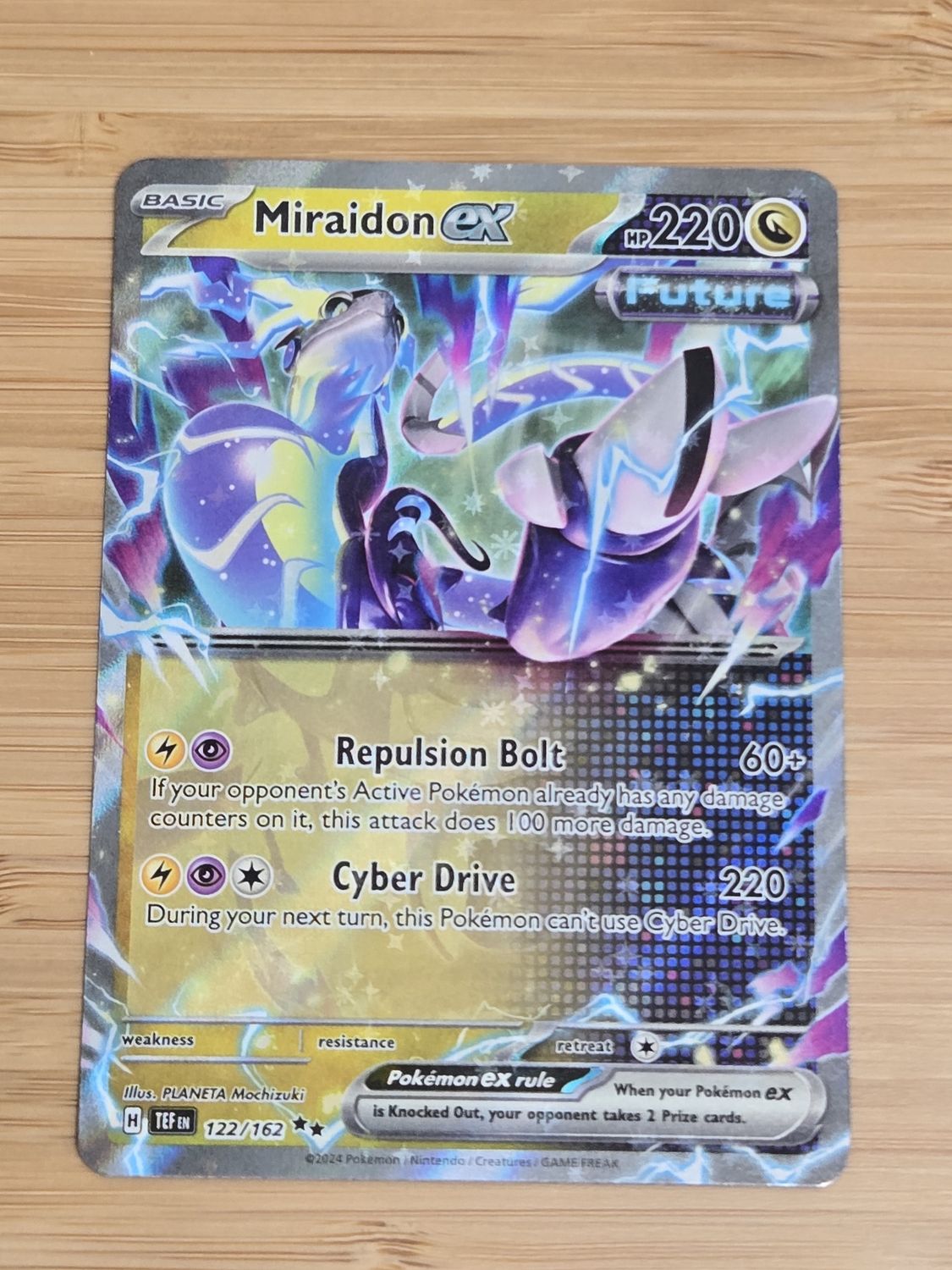 Miraidon EX - 122/162 - Temporal Forces - NM
