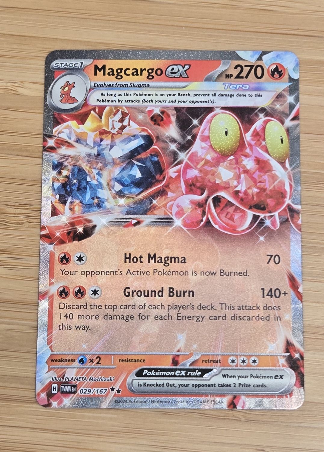 Mascargo EX - 029/167 - Twilight Masquerade - NM