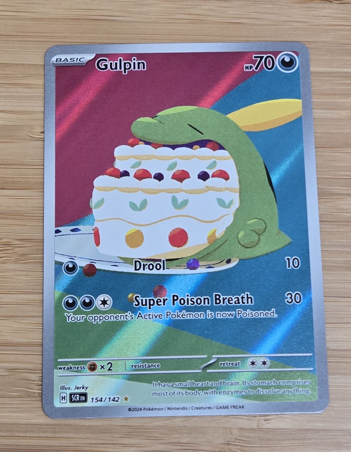 Gulpin - 154/142 - Stellar Crown - NM