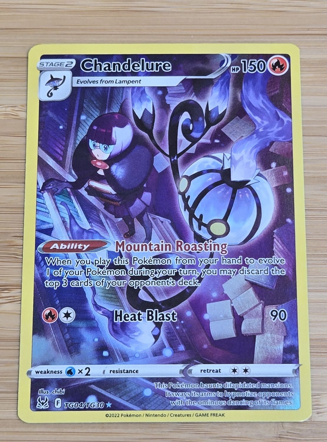 Chandelure - TG04/TG30 - Chilling Reign - NM