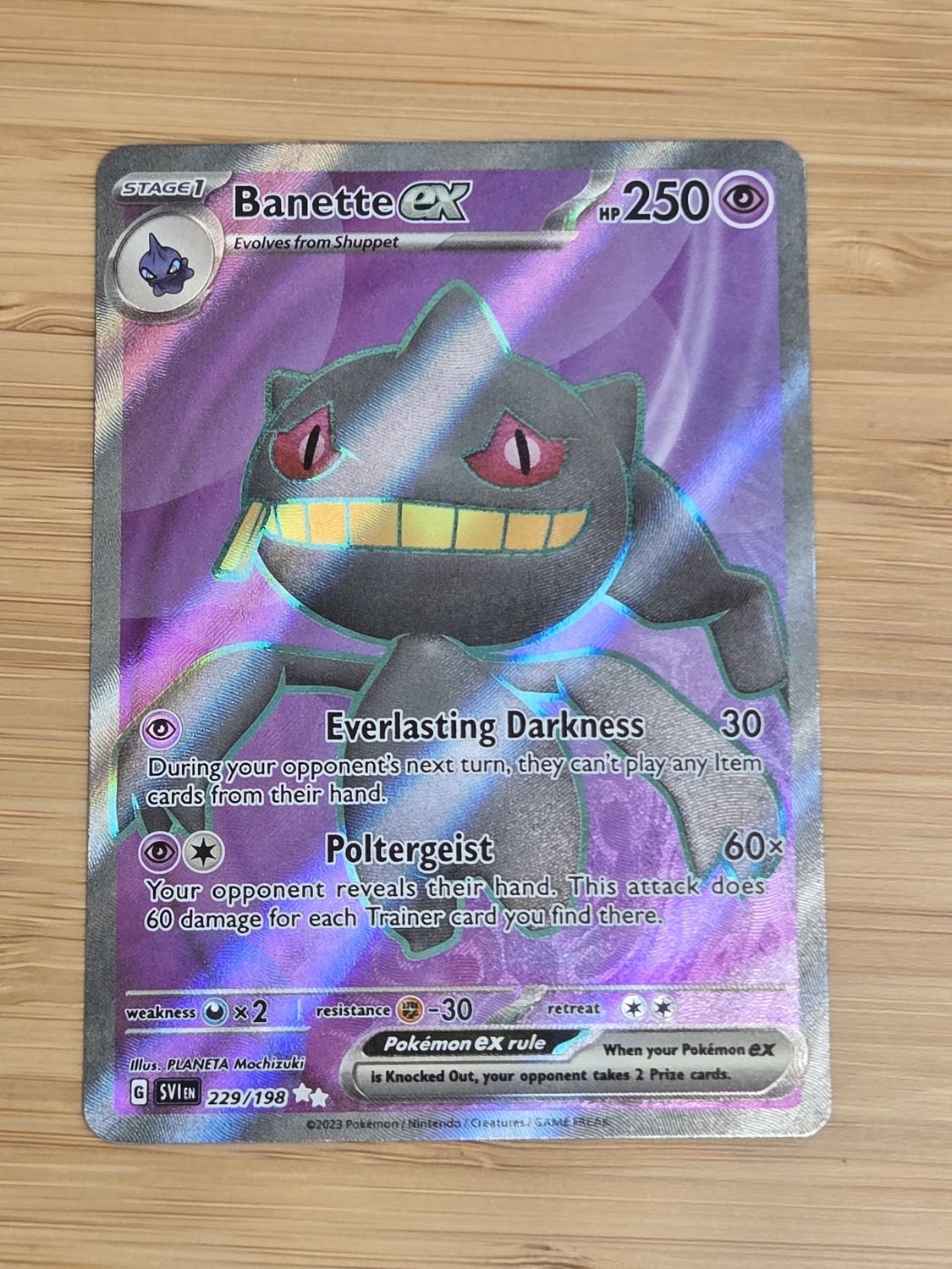 Bannette EX - 229/198 - Scarlet&amp;Violet Base Set - NM