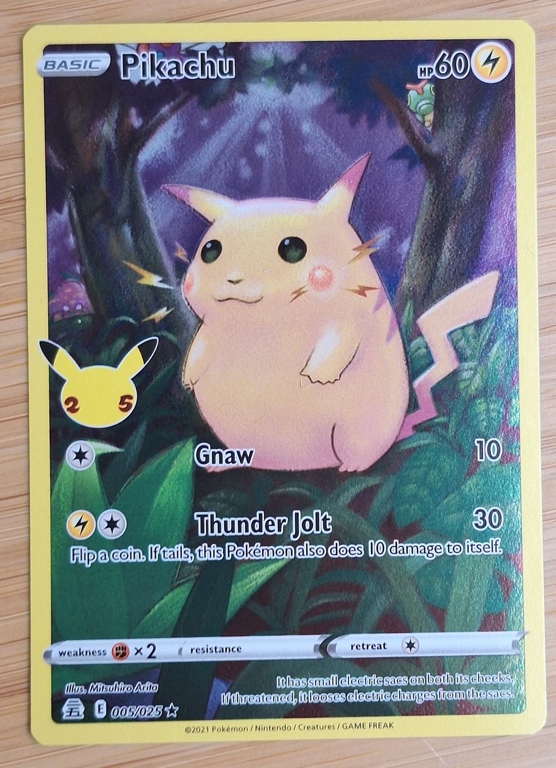 Pikachu - 005/025 - Celebrations - LP