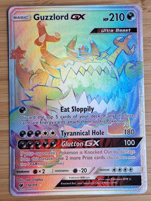 Guzzlord GX - Crimson Invasion - 116/111 - NM