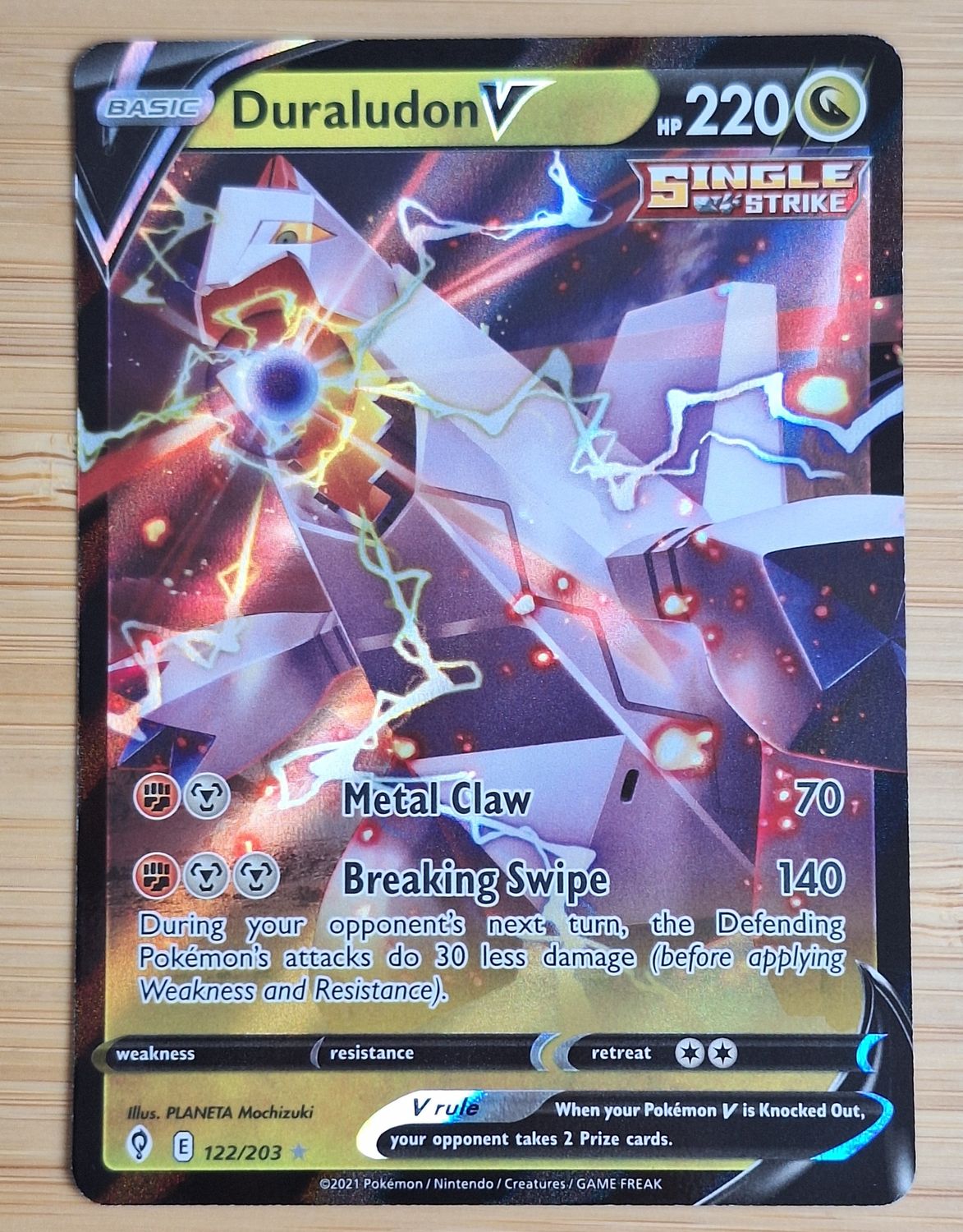 Duraludon V - Evolving Skies - 122/203 - NM