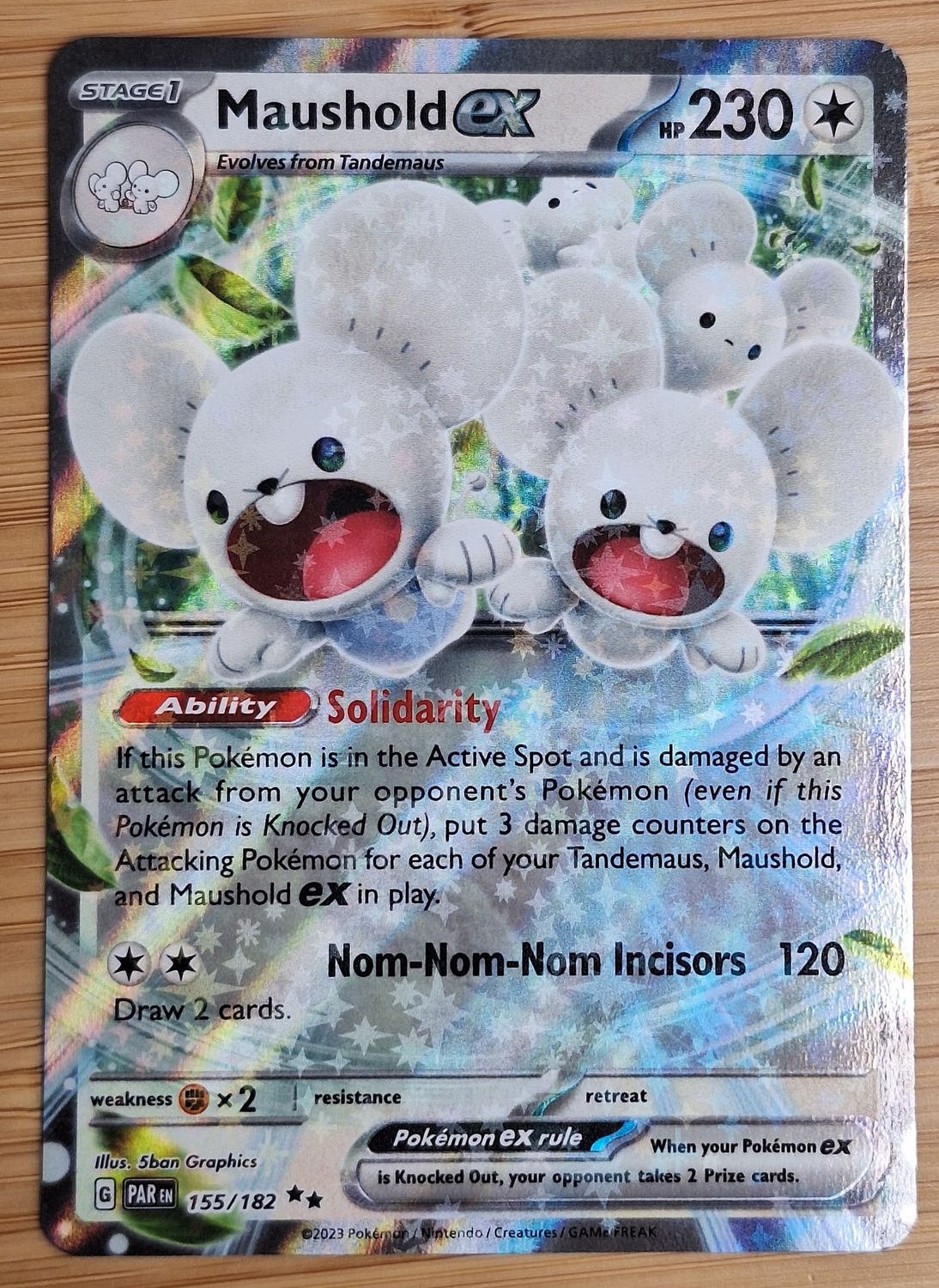 Maushold EX - Paradox Rift - 155/182 - NM