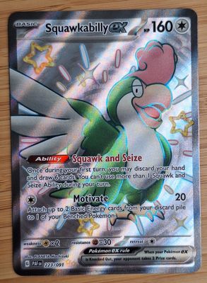 Squakabilly EX - Paldean Fate - 223/091 - NM