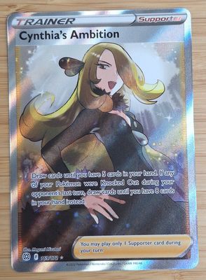 Cynthia&#39;s Ambition - 169/172 - Brilliant Stars - NM