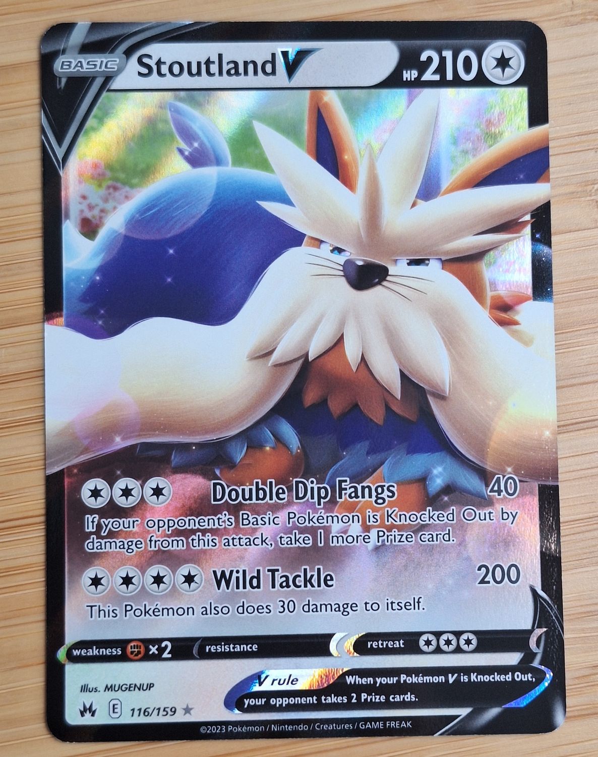 Stoutland V - Lost Thunder - 116/159 - NM