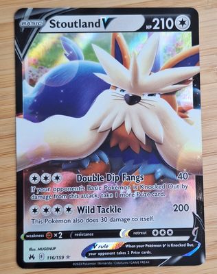 Stoutland V - Lost Thunder - 116/159 - NM