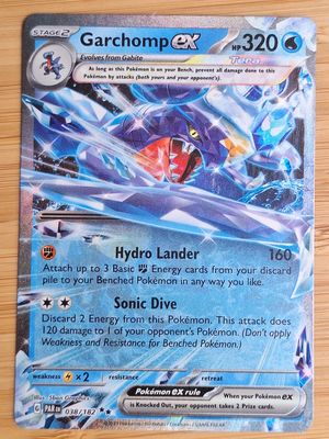 Garchomp EX - 083/182 - Paradox Rift - NM