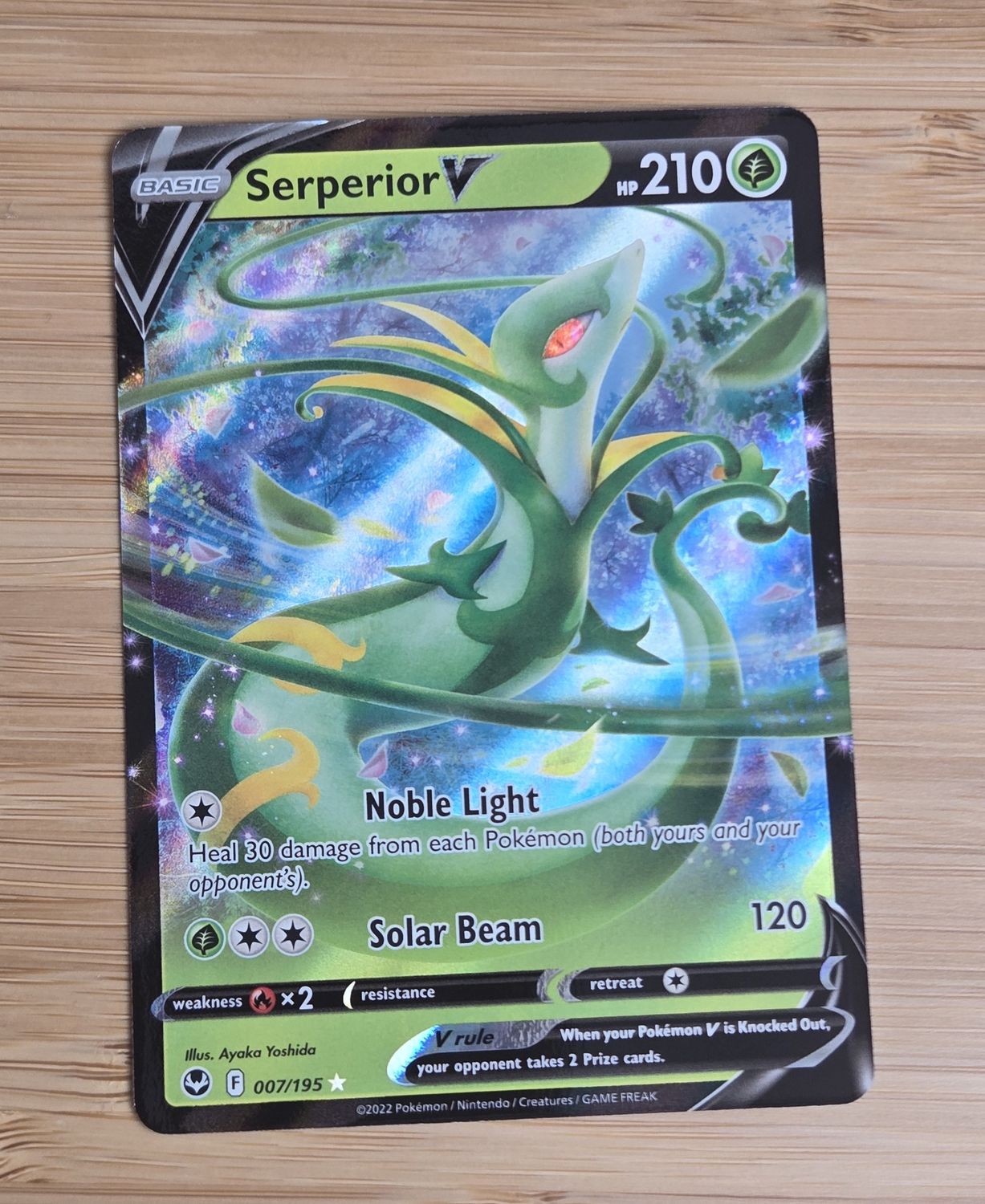 Serperior V - 007/195 -Silver Tempest - NM