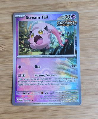 Scream Tail - 042/131 - Prismatic Evolutions - NM